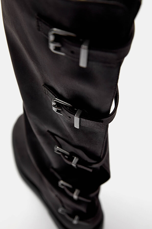 Tokalı uzun çizmeler - 5