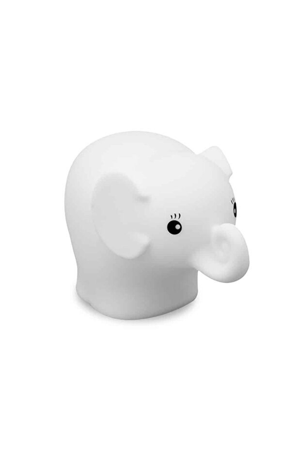 Mini Portable Lamp, Ango, Elephant Model, White - 2