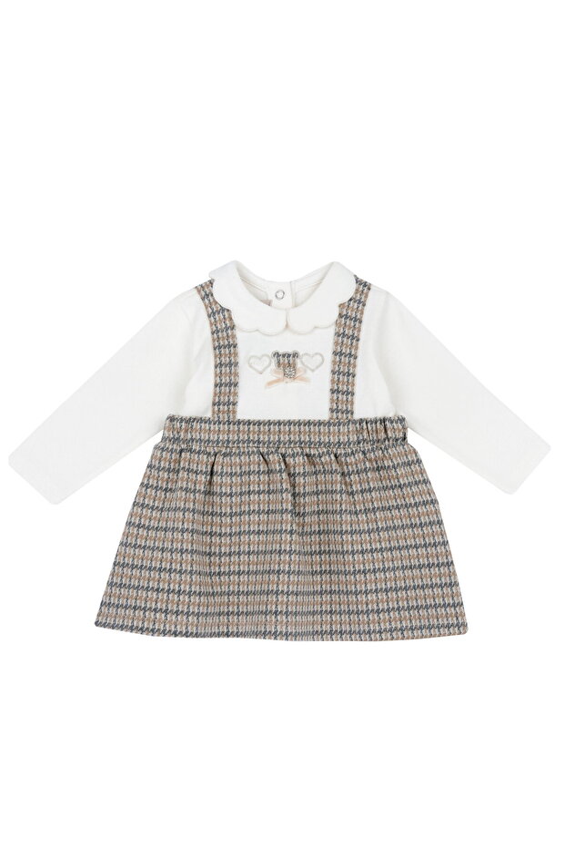 Uzun Kollu Elbise - 1