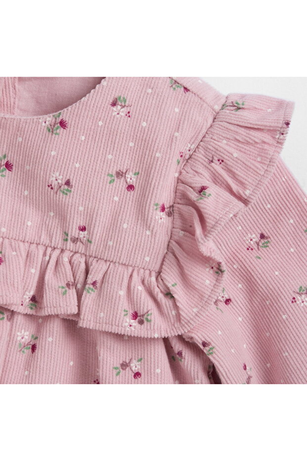 Uzun Kollu Elbise - 4