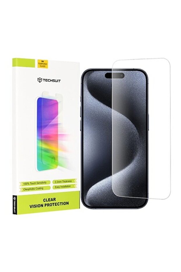 Protector de ecran antișoc pentru iPhone 15 Pro - 1
