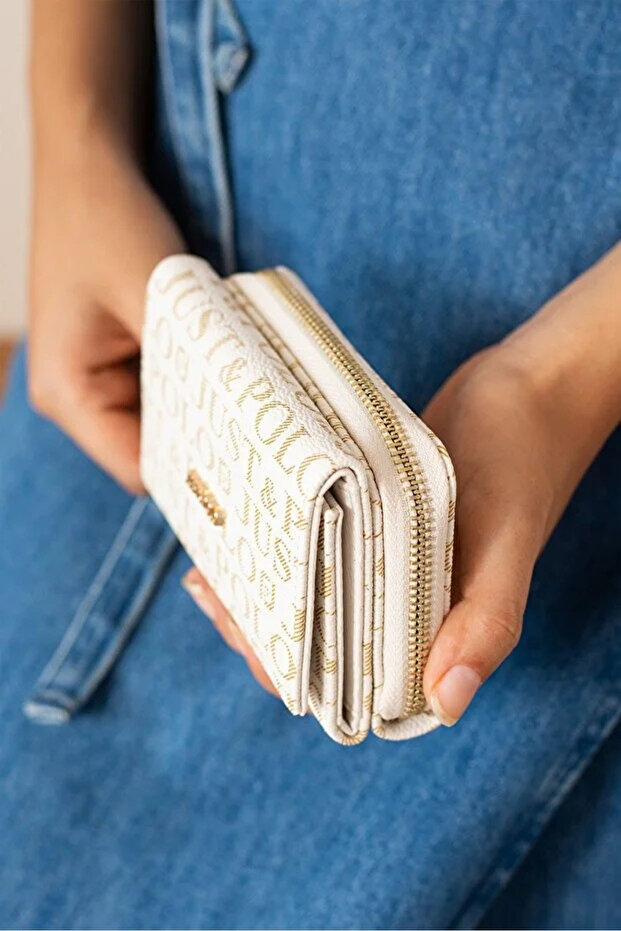 Women's Printed Zippered Stylish Wallet Shopper