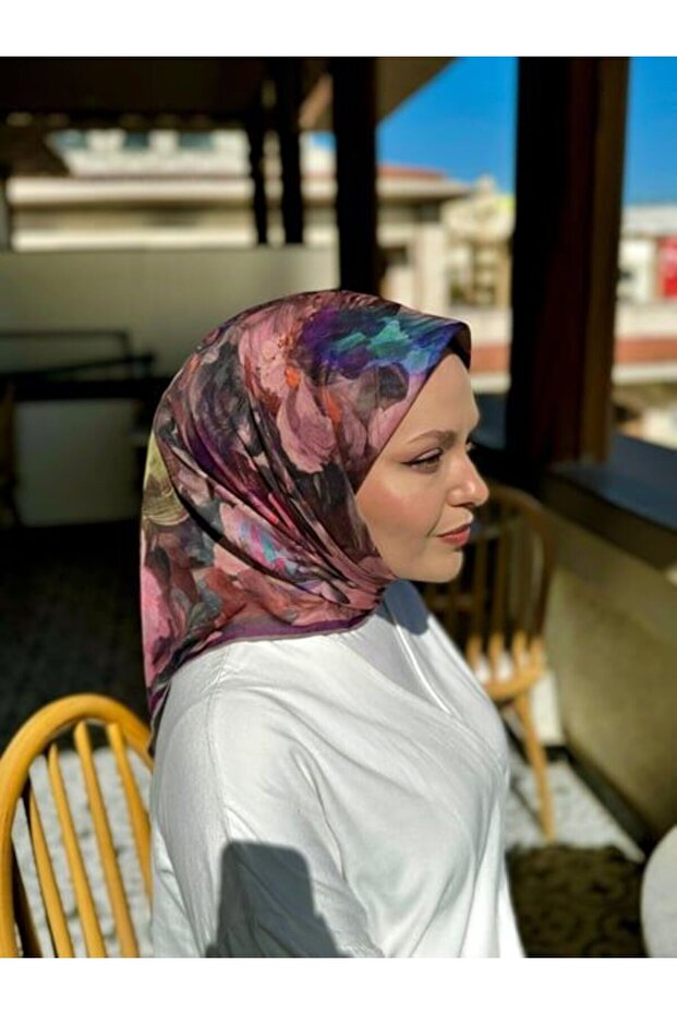 Eșarfă din bumbac moale - 1