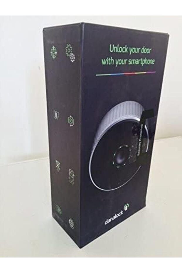 قفل ذكي V2 بلوتوث وZ Wave - أسود - 1