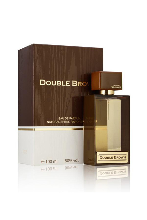 النخبه للعود عطر دابل براون نسائم الفانيليا ومزيج المسك 100 مل