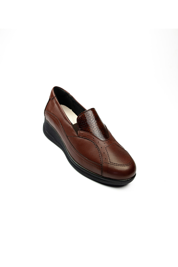 King Paolo 5164 Tan Leather Women's Casual Shoes