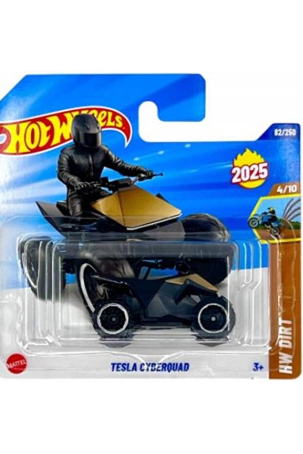Single Cars Tesla Cyberquad Hyx91 (Hw Dirt)