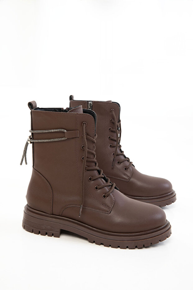 Kahve Kadın Bot& Bootie 20853 - 6