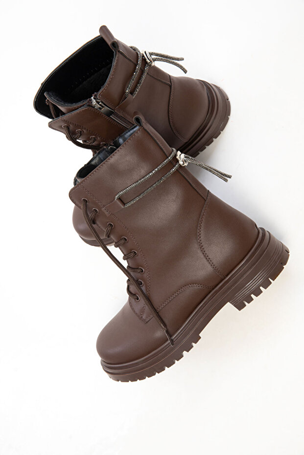 Kahve Kadın Bot& Bootie 20853 - 7
