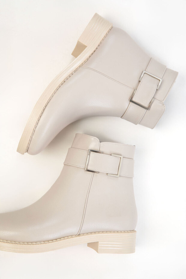 Bej Kadın Bot& Bootie 20847 - 4