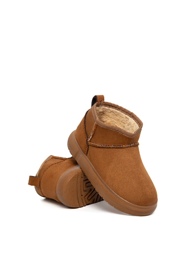 Taba Süet Çocuk Bot & Bootie 21114 - 3