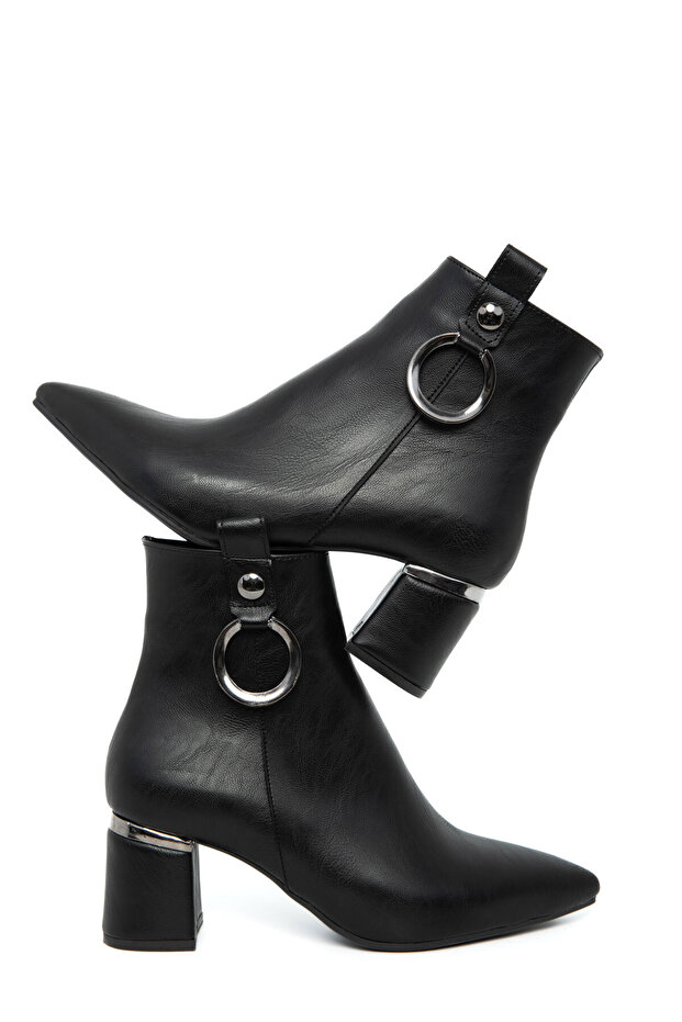 Siyah Kadın Bot & Bootie 21083 - 1