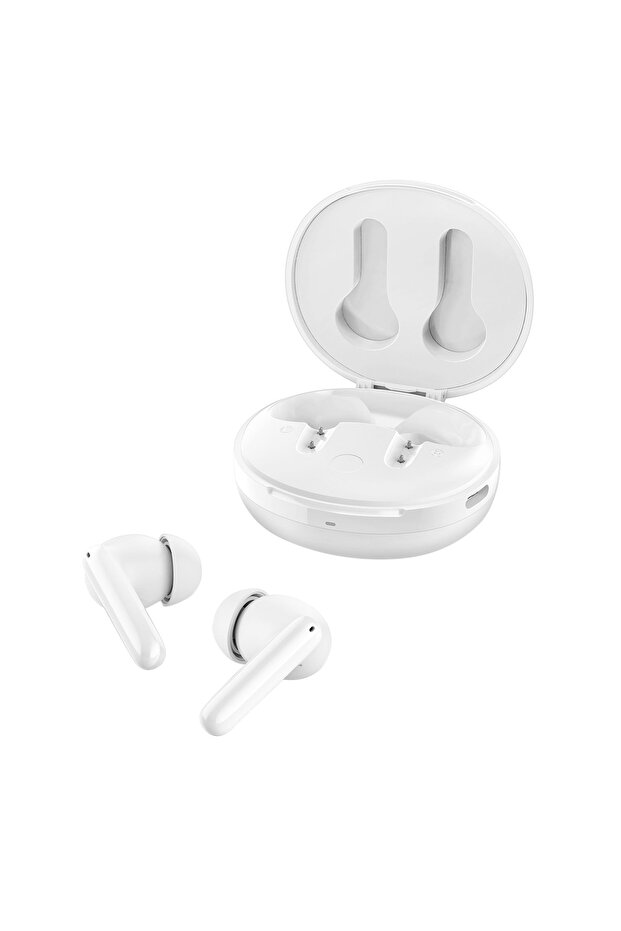 Audio TWS S10 Bluetooth Kablosuz Kulaklık ANC Aktif Gürültü Engelleme 30 Saat Pil Beyaz - ASD07962 - 3