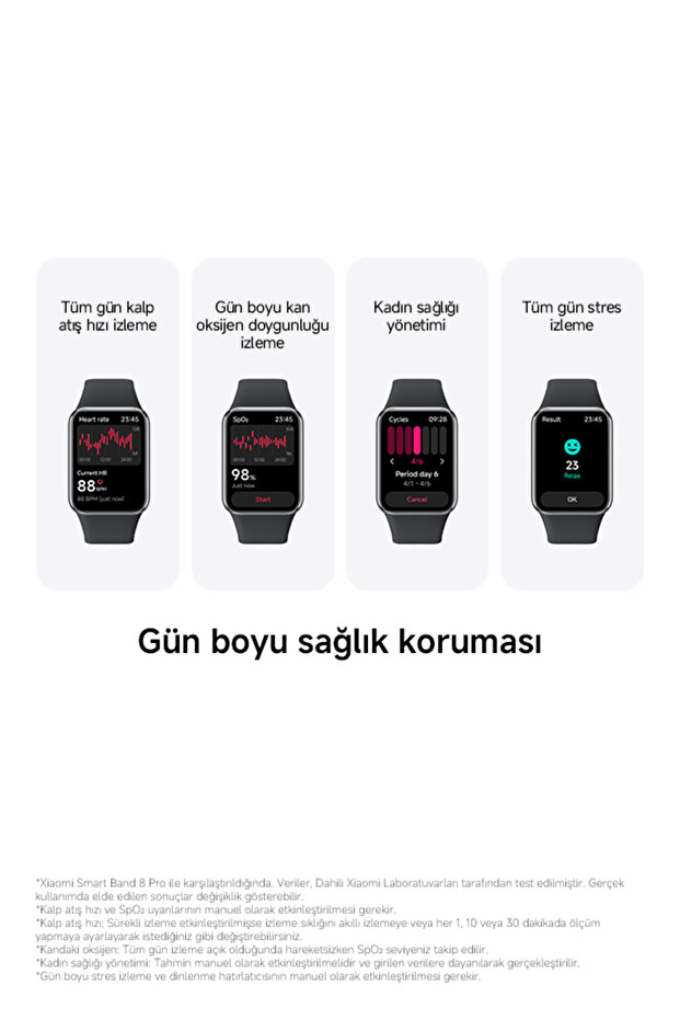 سوار ذكي 9 برو فضي فاتح - 12