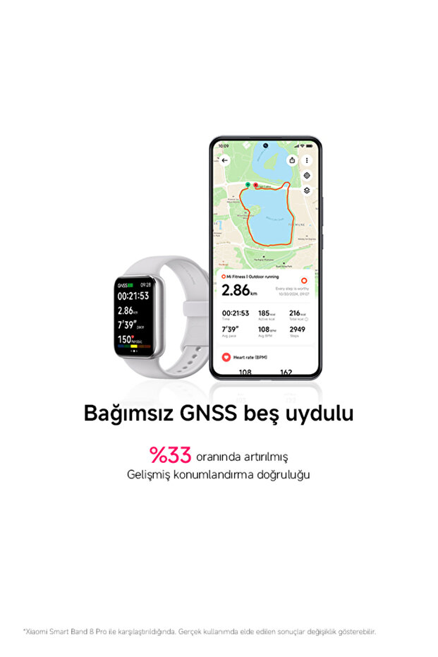 سوار ذكي 9 برو فضي فاتح - 15