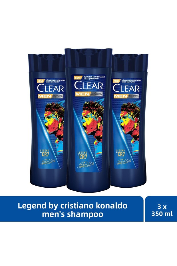 350 ml Men Shampoo Cr7 Anti-Dandruff X3 Pieces - 1