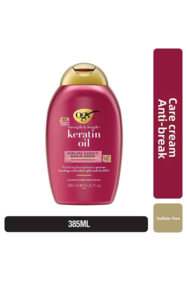Anti-Cracking Keratin Oil Care Cream 385 Ml-