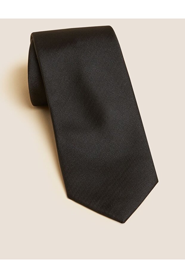 Regular Fit Dokulu Kravat - 1