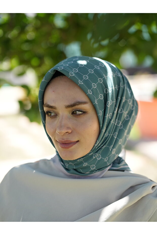 MONOGRAM DESEN SOFT EŞARP - 3