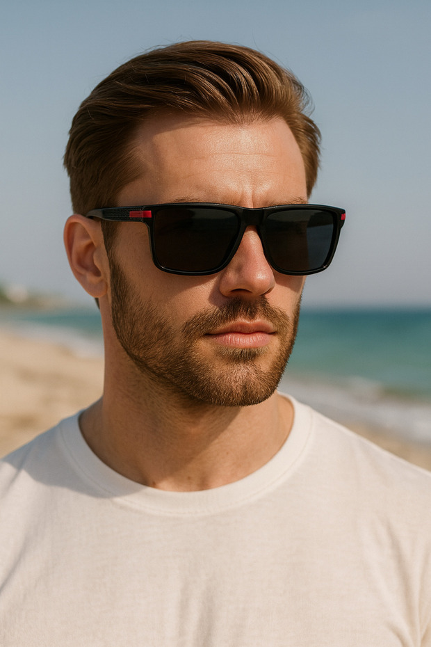 Square Bone Model New Season Men's Sunglasses