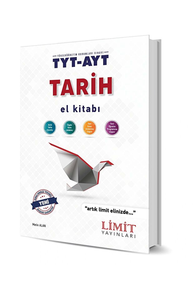LİMİT KONU ANLATIMLI TYT-AYT TARİH EL KİTABI 2024 - 1