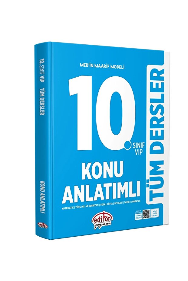 Maarif Modeli 10. Sınıf VİP Tüm Dersler Konu Anlatımlı - 1