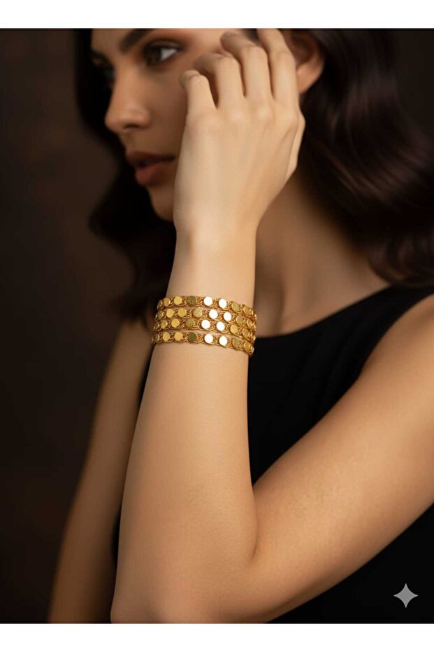 4 sıra pullu bileklik - 4