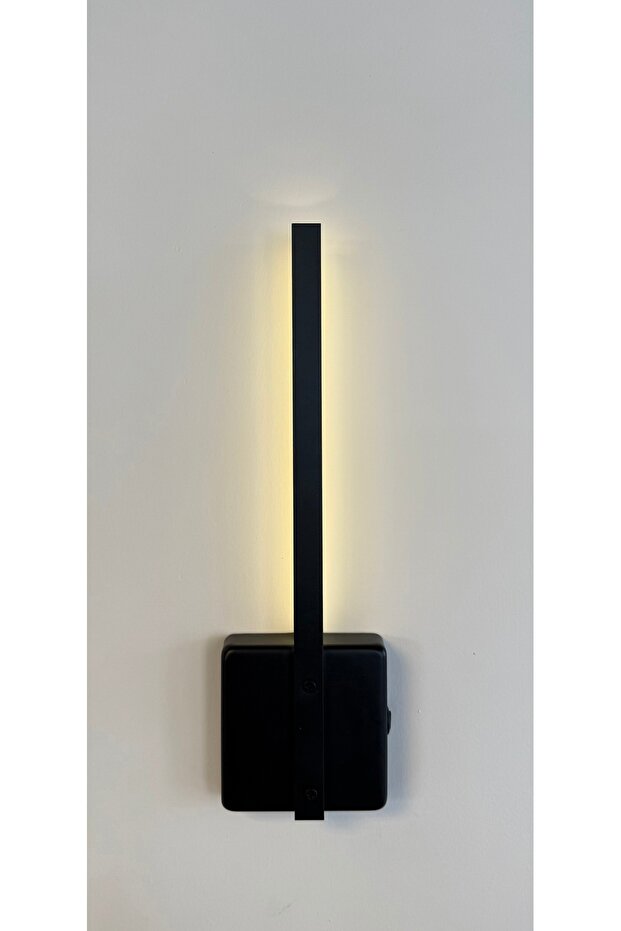 Maris Duvar Pilli Aplik Kablosuz Duvar aplik Gün Işığı Power Ledli Tak Kullan Pil Dahil - 1