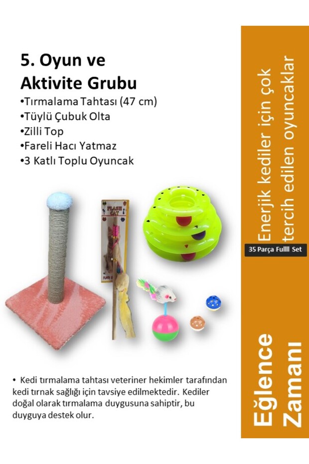 Chitto 35 Parça Kedi Başlangıç Seti - 7