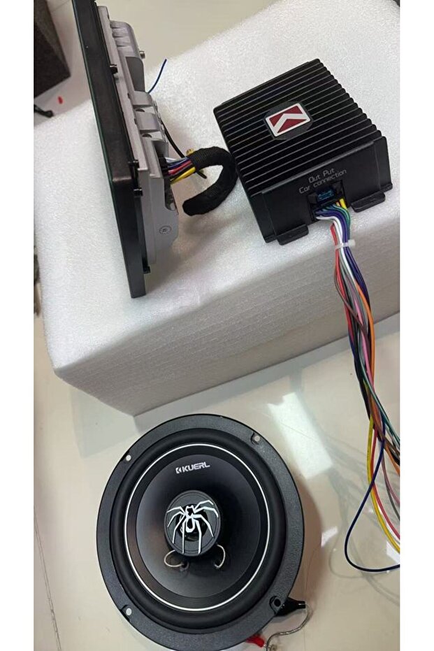 4CH DSP Power Amplifier Car Audio Android Large Screen Dedicated Amplified Car Woofer Car Intelli... - 5