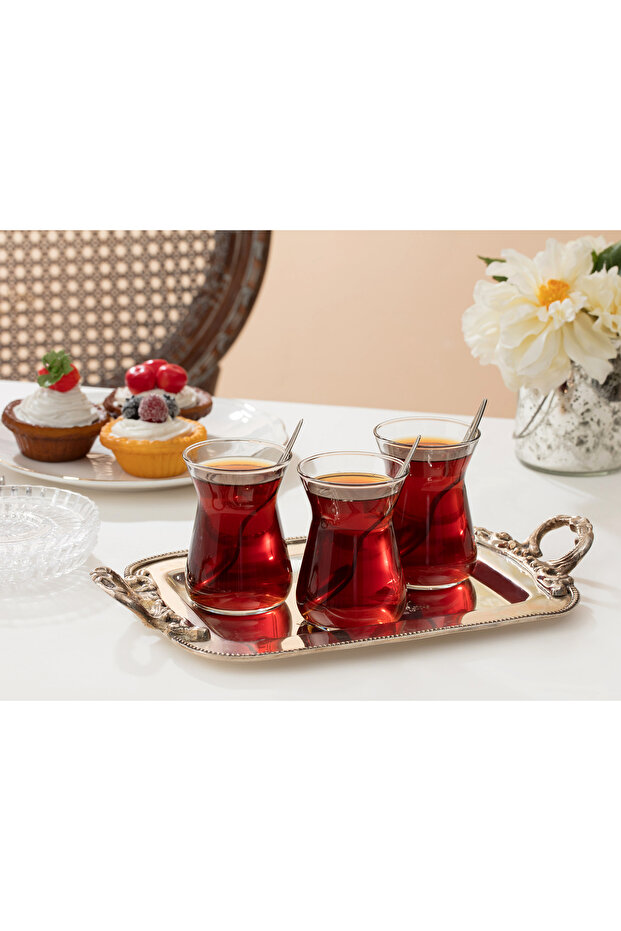 Francessa 6'lı Çay Bardağı Seti - 1