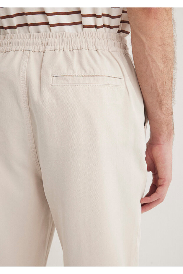 Ekru Jogger Pantolon 0010168-70144 - 7