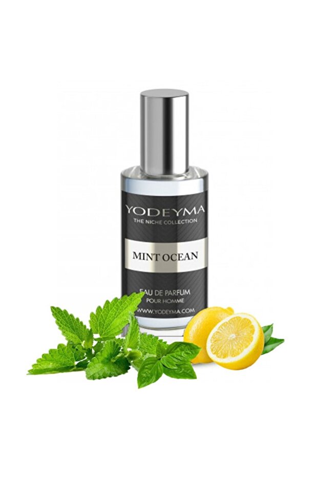 Mint Ocean Eau de Parfum, Mint and Lemon Notes, 15ml - 1