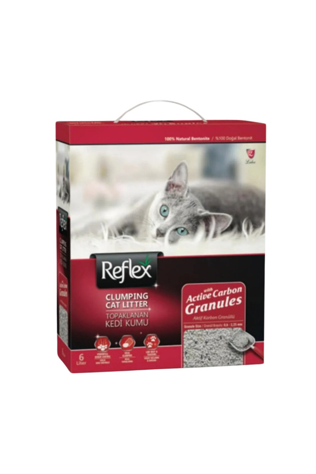 Box 6 Lt Granül Active Carbon Kedi Kumu - 1