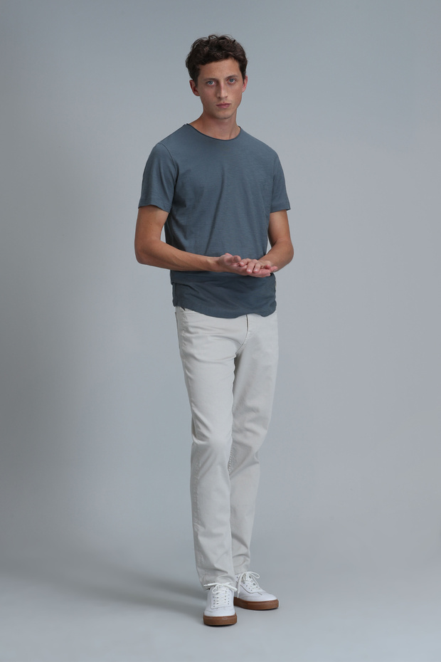 Junya Erkek Basic Tişört Nefti Yeşil - 2