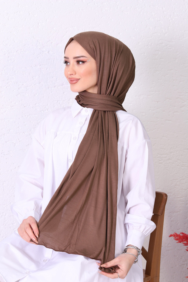 الحجاب بتمشيط شال الرماد - 3