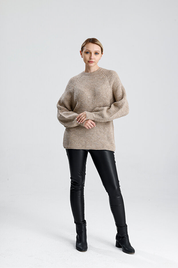 Düz Reglan Kol Kazak - 6