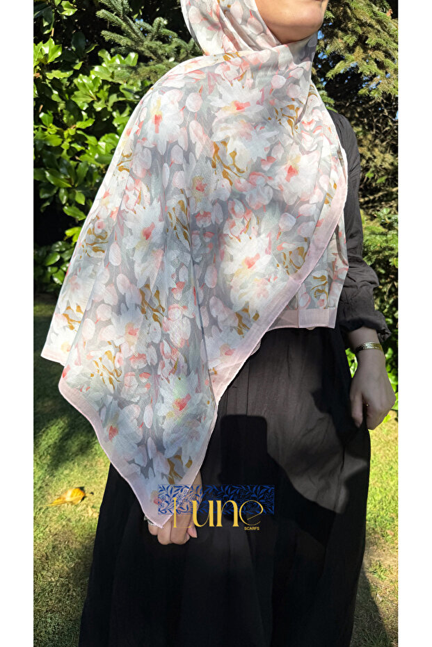 AÇELYA DESEN ŞAL SOFT MİNT - 4