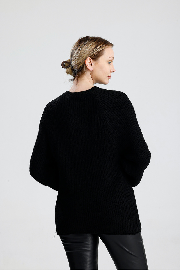 Düz Reglan Kol Kazak - 3