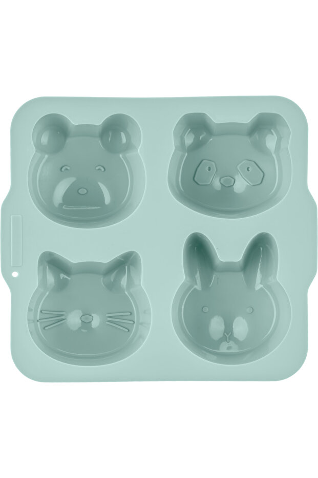 Silikon Muffin Kek Kalıbı Spring Yeşil - 3