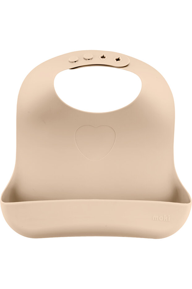 Silikon Mama Önlüğü Latte Bej - 3