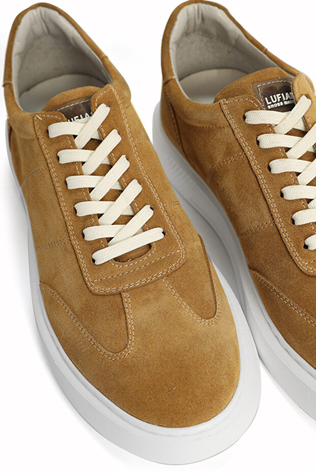 Toledo Erkek Süet Casual Ayakkabı Hardal - 3