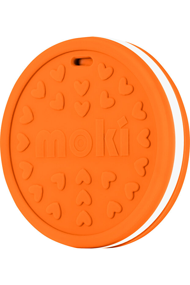 عضاضة سيليكون كوكي غروب الشمس برتقالية - 1