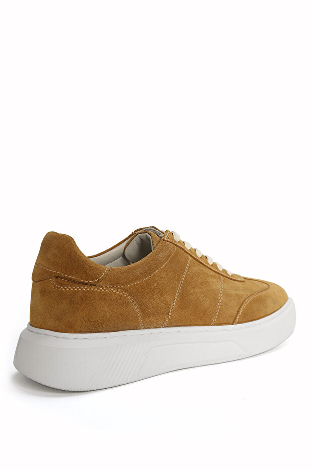 Toledo Erkek Süet Casual Ayakkabı Hardal - 2