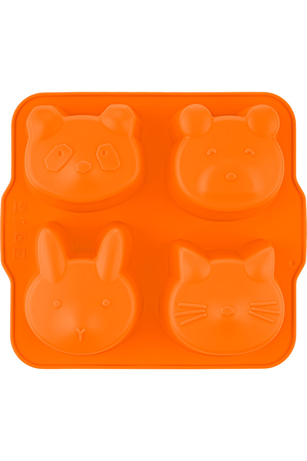 Silikon Muffin Kek Kalıbı Sunset Turuncu - 1