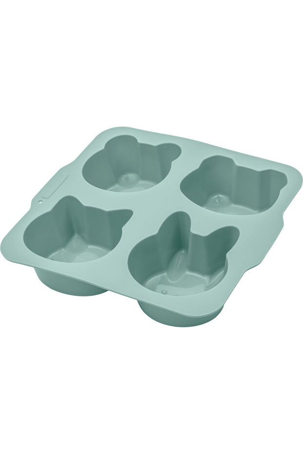 Silikon Muffin Kek Kalıbı Spring Yeşil - 5