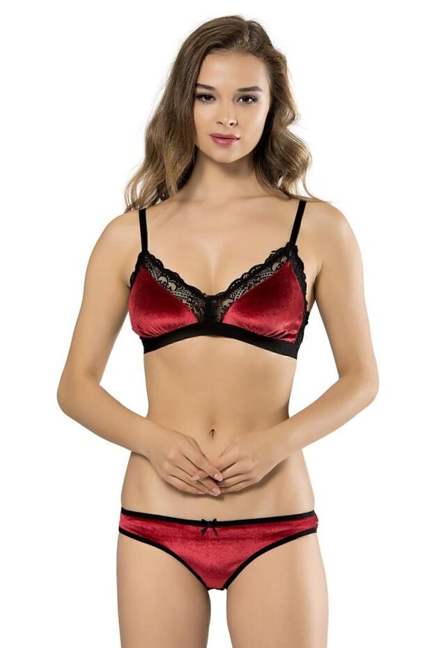 80153 طقم حمالة صدر بدون دعم - 1