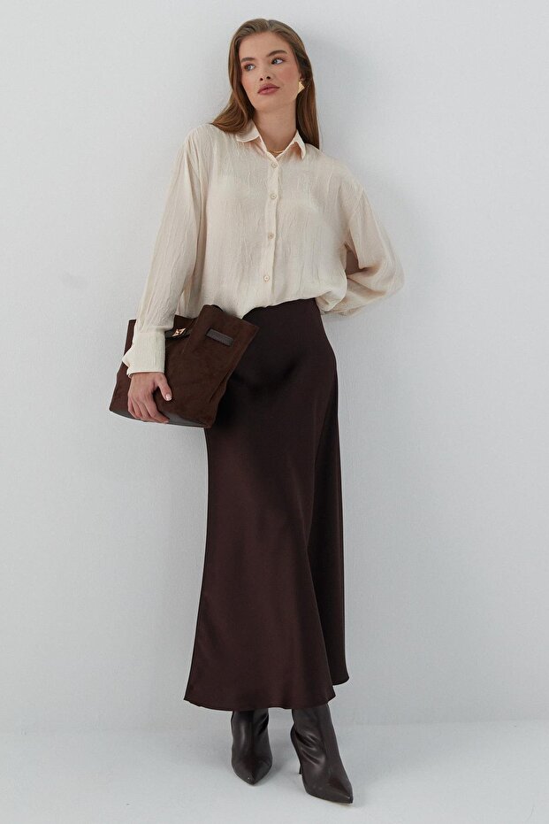 Krinkıl Gömlek Bej - 4