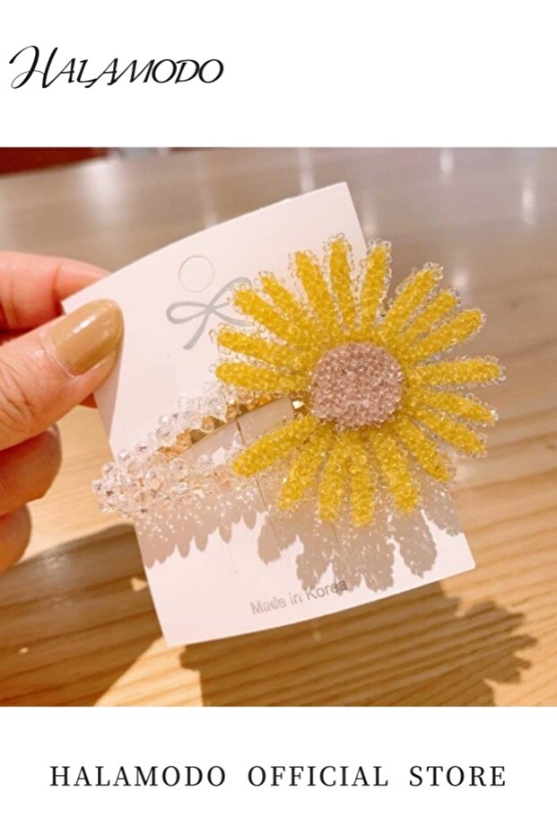 دبوس شعر مرصع بأحجار الراين - 5