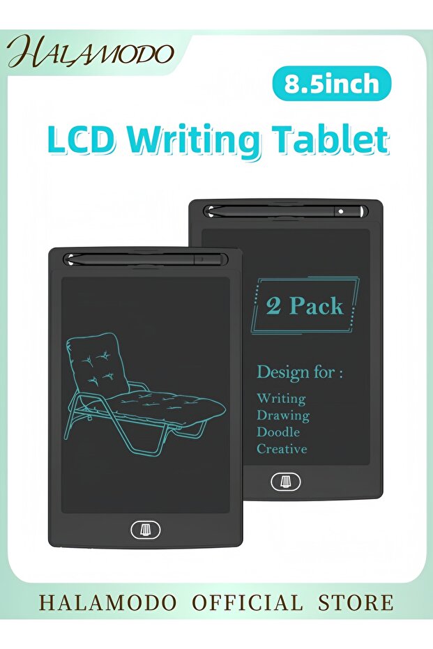 السبورة الإلكترونية LCD باللون الأسود - 1